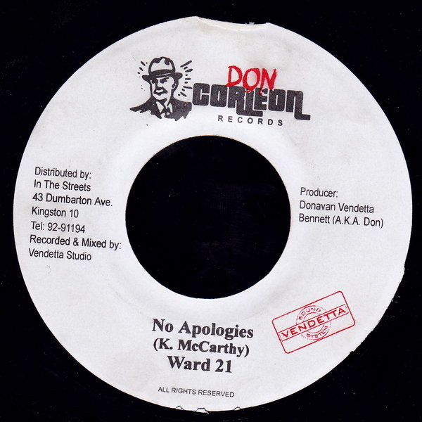 Ward 21 - No Apologies | Don Corleon Records (none)