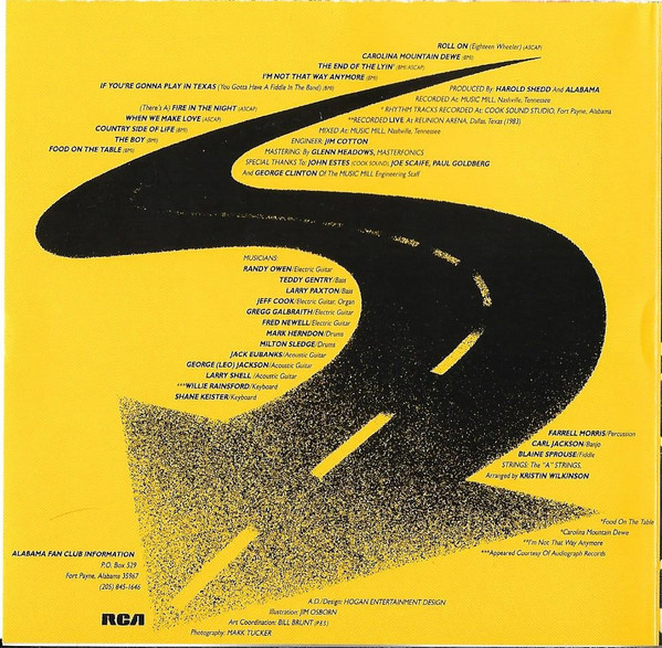 Alabama - Roll On | RCA (PCD14939-RE) - 4