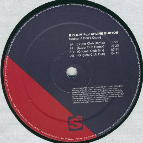 B.O.O.M. - Sooner (I Don't Know) | S3 (DANUP6)