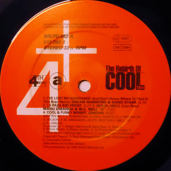 Various - The Rebirth Of Cool Too | 4th & Broadway (BRLPD 582) - 3 Various - The Rebirth Of Cool Too | 4th & Broadway (BRLPD 582) - 3