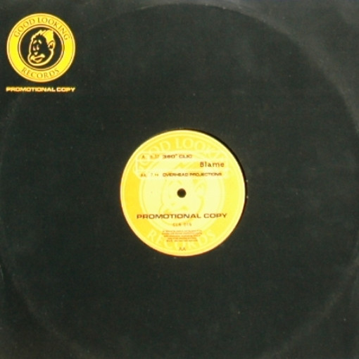 Blame - 360° Clic / Overhead Projections | Good Looking Records (GLR 019)