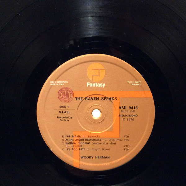 Woody Herman - The Raven Speaks | Fantasy (AMI 9416/MLCS 9343) - 3