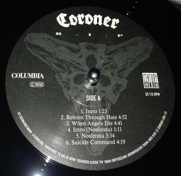 Coroner - R.I.P | Century Media (19075820121) - 3