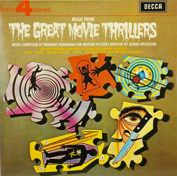 Bernard Herrmann , London Philharmonic Orchestra - Music From The Great Movie Thrillers | Decca (PFS 4173)