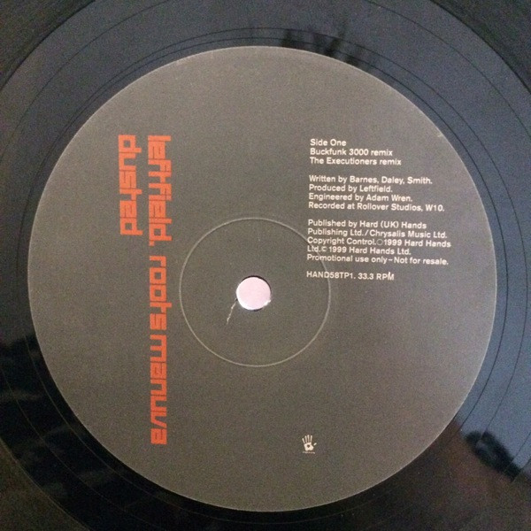 Leftfield .  Roots Manuva - Dusted | Hard Hands (HAND58TP)