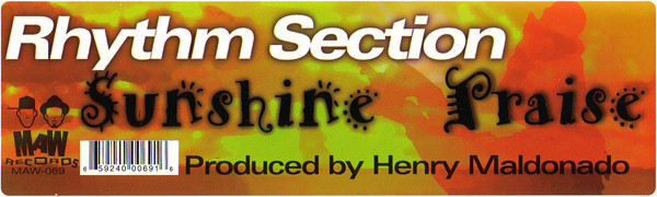 Rhythm Section - Sunshine / Praise | MAW Records (MAW-069) - 4