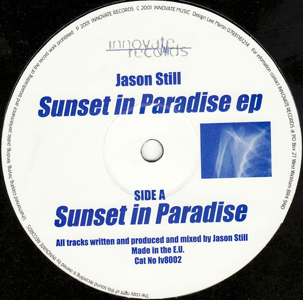 Jason Still - Sunset In Paradise EP | Innovate Records (IV8002)