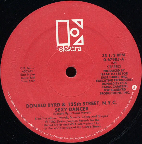Donald Byrd & 125th Street, N.Y.C. - Sexy Dancer | Elektra (0-67985) Donald Byrd & 125th Street, N.Y.C. - Sexy Dancer | Elektra (0-67985)