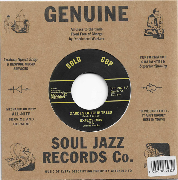 The Explosions With Juanita Brooks - Garden Of Four Trees | Soul Jazz Records (SJR 282-7)