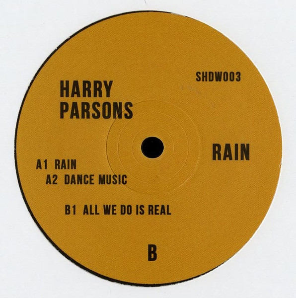 Harry Parsons - Rain | Shadow City Records (SHDW003)
