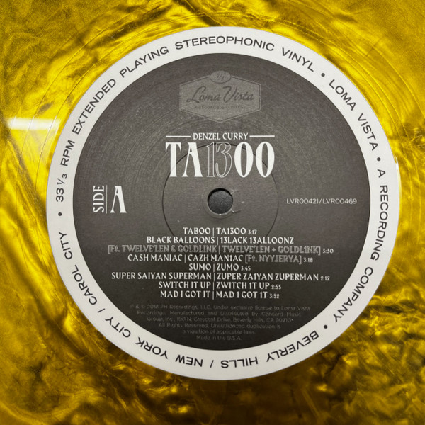 Denzel Curry - Ta13oo | Loma Vista (LVR00421/LVR00469) - 3