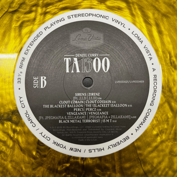 Denzel Curry - Ta13oo | Loma Vista (LVR00421/LVR00469) - 4