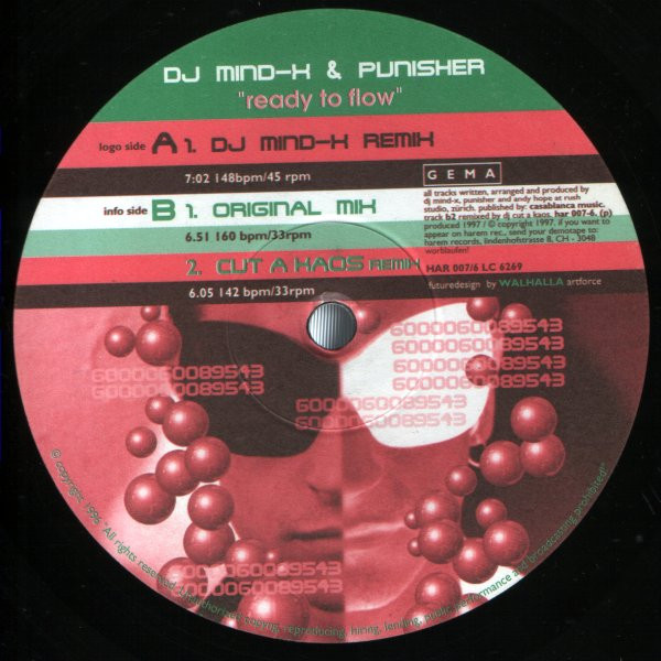 DJ Mind-X & Punisher - Ready To Flow | Harem Records (HAR 007-6) - main DJ Mind-X & Punisher - Ready To Flow | Harem Records (HAR 007-6) - main