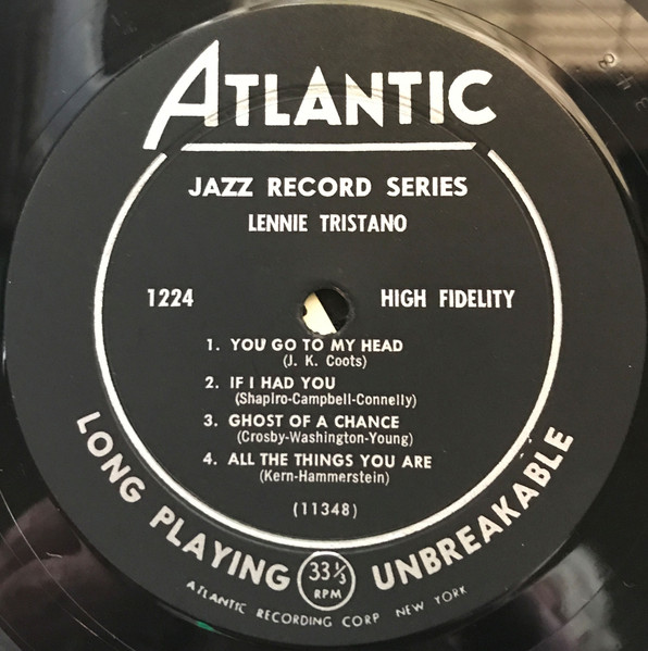 Lennie Tristano - Lennie Tristano | Atlantic (1224) - 4