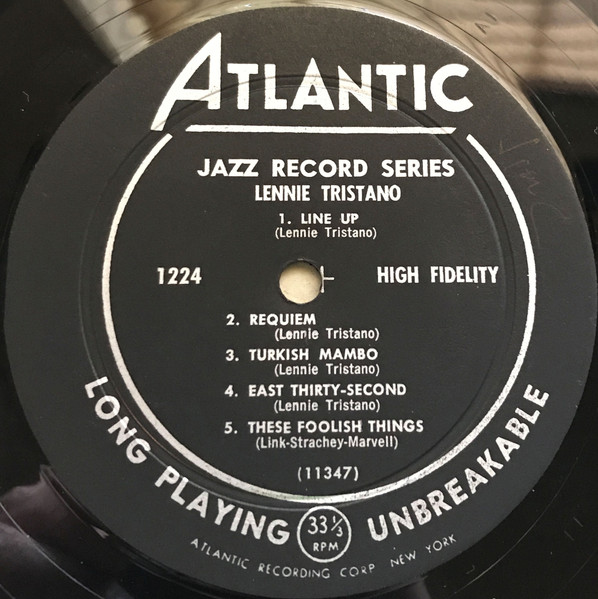 Lennie Tristano - Lennie Tristano | Atlantic (1224) - 3