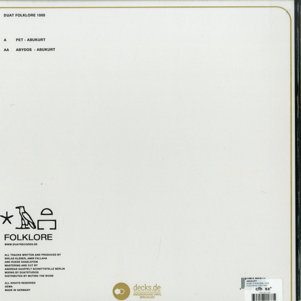 Abukurt - Duat Folklore 1005 | Duat Folklore (DUAT1005) - 2 Abukurt - Duat Folklore 1005 | Duat Folklore (DUAT1005) - 2