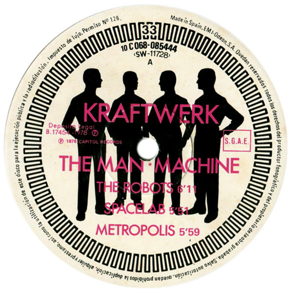 Kraftwerk - The Man•Machine | Capitol Records (10C 068-085444) - 3