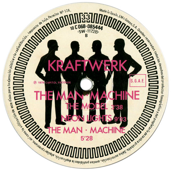 Kraftwerk - The Man•Machine | Capitol Records (10C 068-085444) - 4