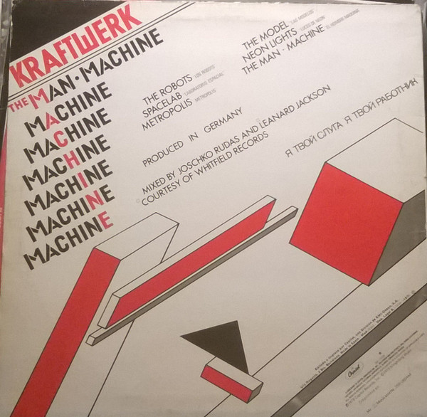 Kraftwerk - The Man•Machine | Capitol Records (10C 068-085444) - 2