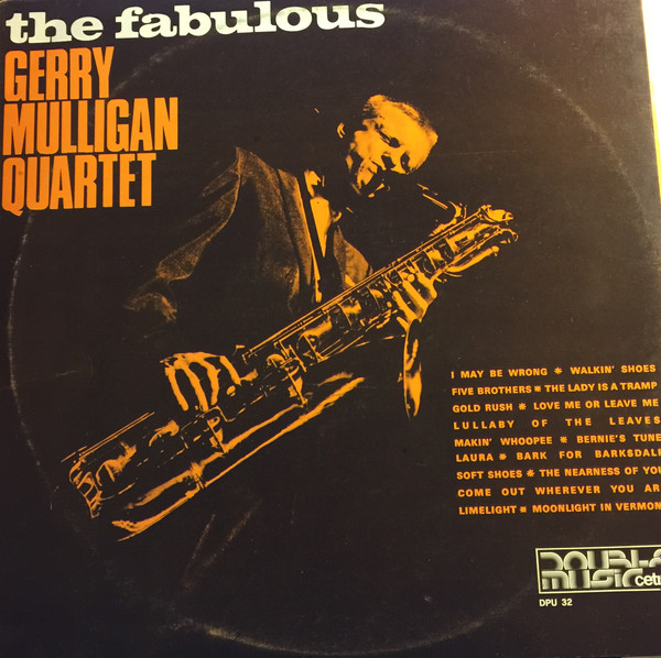 Gerry Mulligan Quartet - The Fabulous Gerry Mulligan Quartet - Salle Playel ,1954 | Cetra (DPU 32) - 2