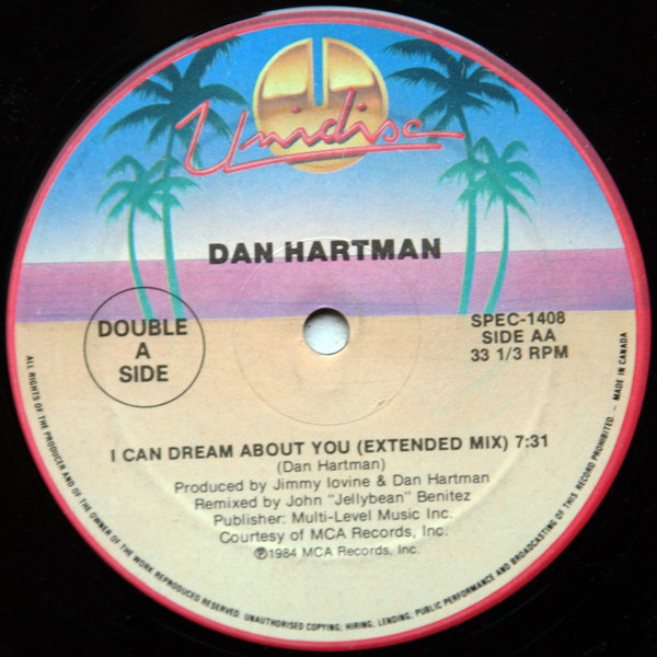 Tavares / Dan Hartman - Heaven Must Be Missing An Angel / I Can Dream About You | Unidisc (SPEC-1408) - 2