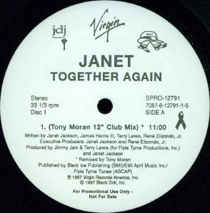 Janet Jackson - Together Again | Virgin (SPRO-12791)