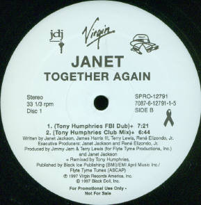 Janet Jackson - Together Again | Virgin (SPRO-12791) - 2