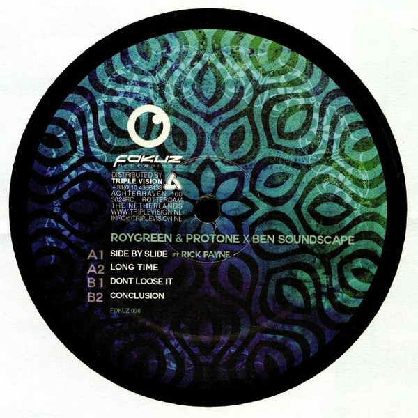 RoyGreen & Protone / Ben Soundscape - Side To Slide EP | Fokuz Recordings (FOKUZ 096) - main