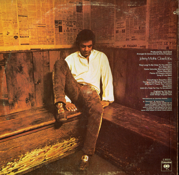 Johnny Mathis - Close To You | Columbia (C 30210) - 2 Johnny Mathis - Close To You | Columbia (C 30210) - 2