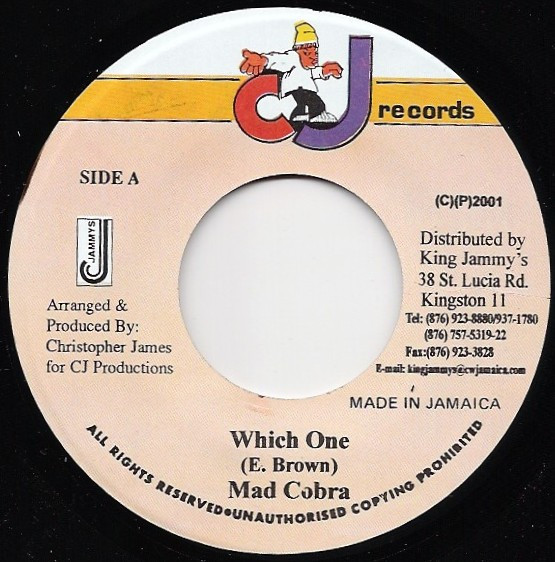 Mad Cobra - Which One | CJ Records (none)