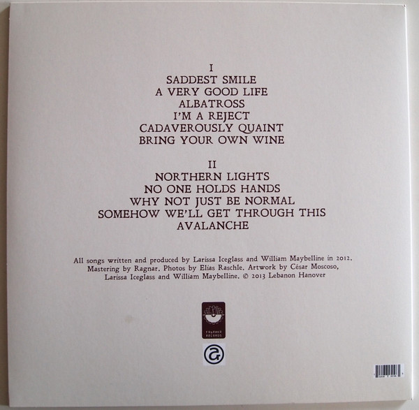 Lebanon Hanover - Why Not Just Be Solo | Fabrika Records (FP007-3) - 2 Lebanon Hanover - Why Not Just Be Solo | Fabrika Records (FP007-3) - 2