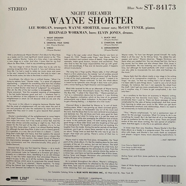 Wayne Shorter - Night Dreamer | Blue Note (5552940) - 2