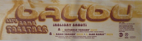 Balibu - Let's Come Together (Holiday Shout) | EastWest (PM1659)