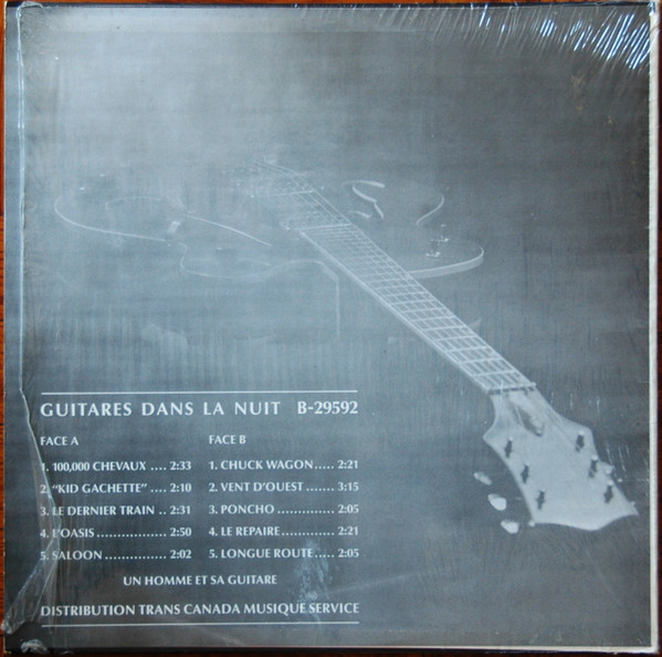 Denis Champoux - Guitares Dans La Nuit - Un Homme Et Sa Guitare | Bonanza (B 29592)