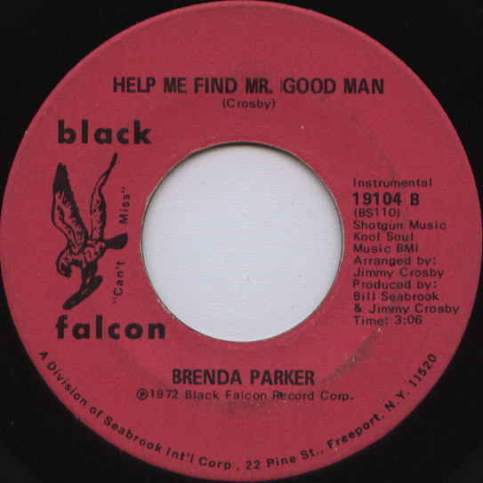 Brenda Parker - Help Me Find Mr. Good Man | Black Falcon (19104) - 2