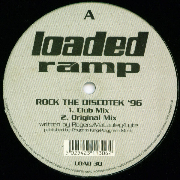Ramp - Rock The Discotek '96 | Loaded Records (LOAD 30) - main