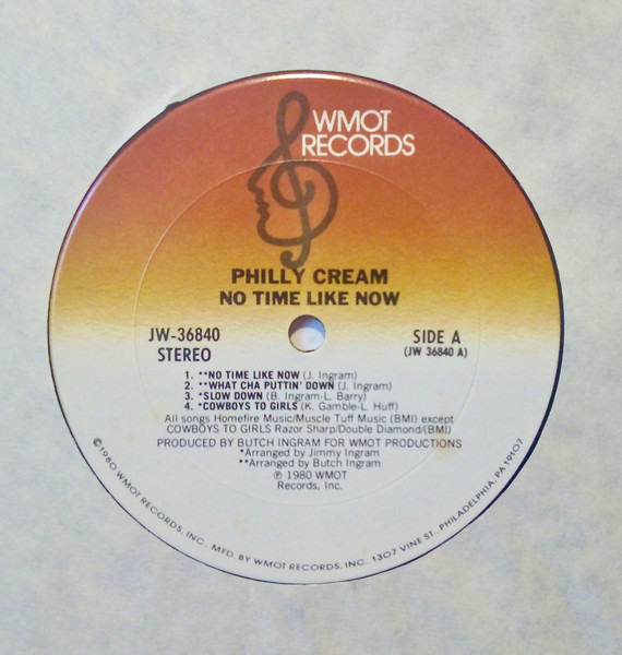 Philly Cream - No Time Like Now | WMOT Records (JW36840) - 3