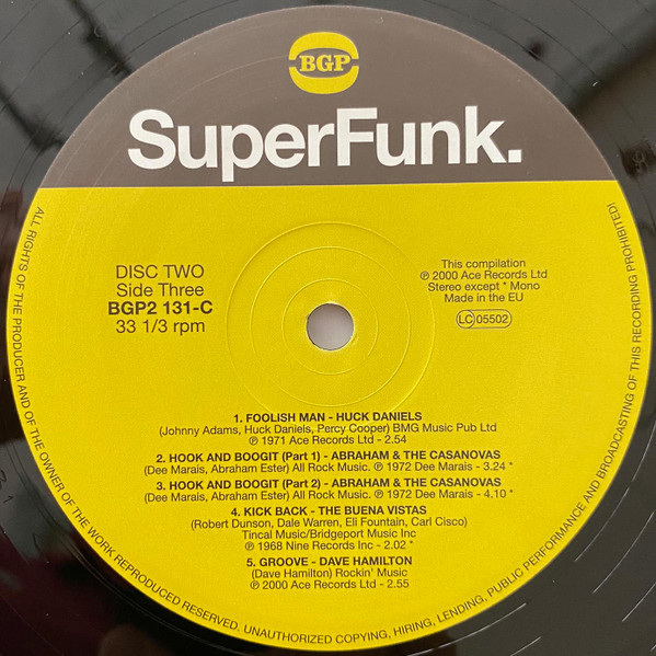 Various - SuperFunk | BGP Records (BGP2 131) - 6