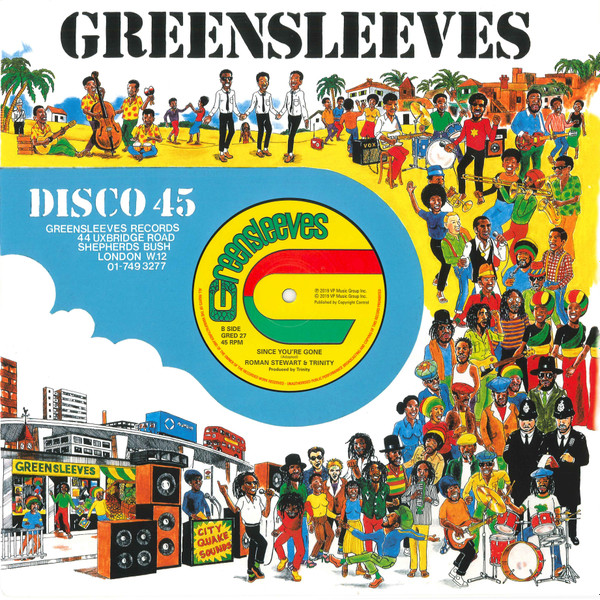 Barrington Levy / Roman Stewart & Trinity - Lose Respect / Since You're Gone | Greensleeves Records (GRED 27) - 4