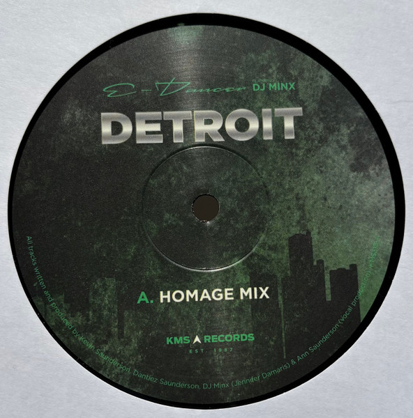 E-Dancer , DJ Minx - Detroit | KMS (KMS313)