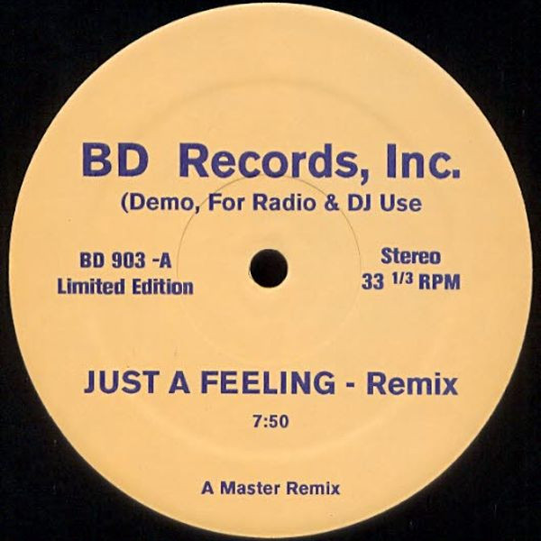 Two Tons O' Fun - Just A Feeling | BD Records, Inc. (BD 903)