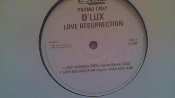 D'Lux - Love Resurrection | Logic Records (DLUX 2) - main