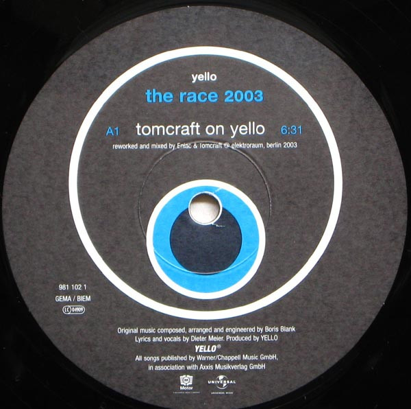Yello - The Race 2003 | Motor (981 102 1) - 3