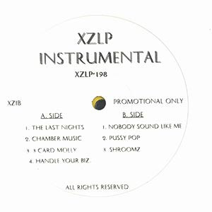 Xzibit - 40 Dayz & 40 Nightz Instrumentals | Not On Label (Xzibit) (XZLP-198)