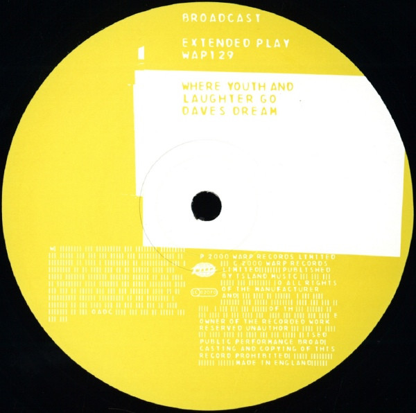Broadcast - Extended Play | Warp Records (WAP129) - 4