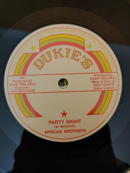 African Brothers - Party Night | Dukie's (ID8)