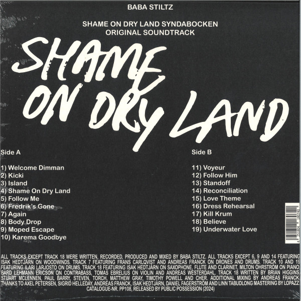Baba Stiltz - Shame on Dry Land (Original Motion Picture Soundtrack) | Public Possession (PP108) - 2