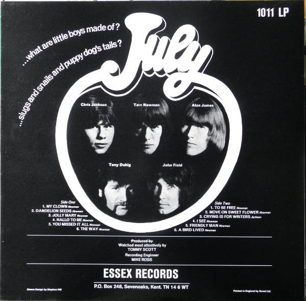 July - July | Essex Records (1011LP) - 2