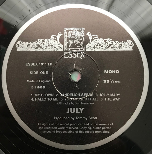 July - July | Essex Records (1011LP) - 3