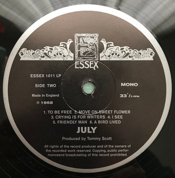 July - July | Essex Records (1011LP) - 4